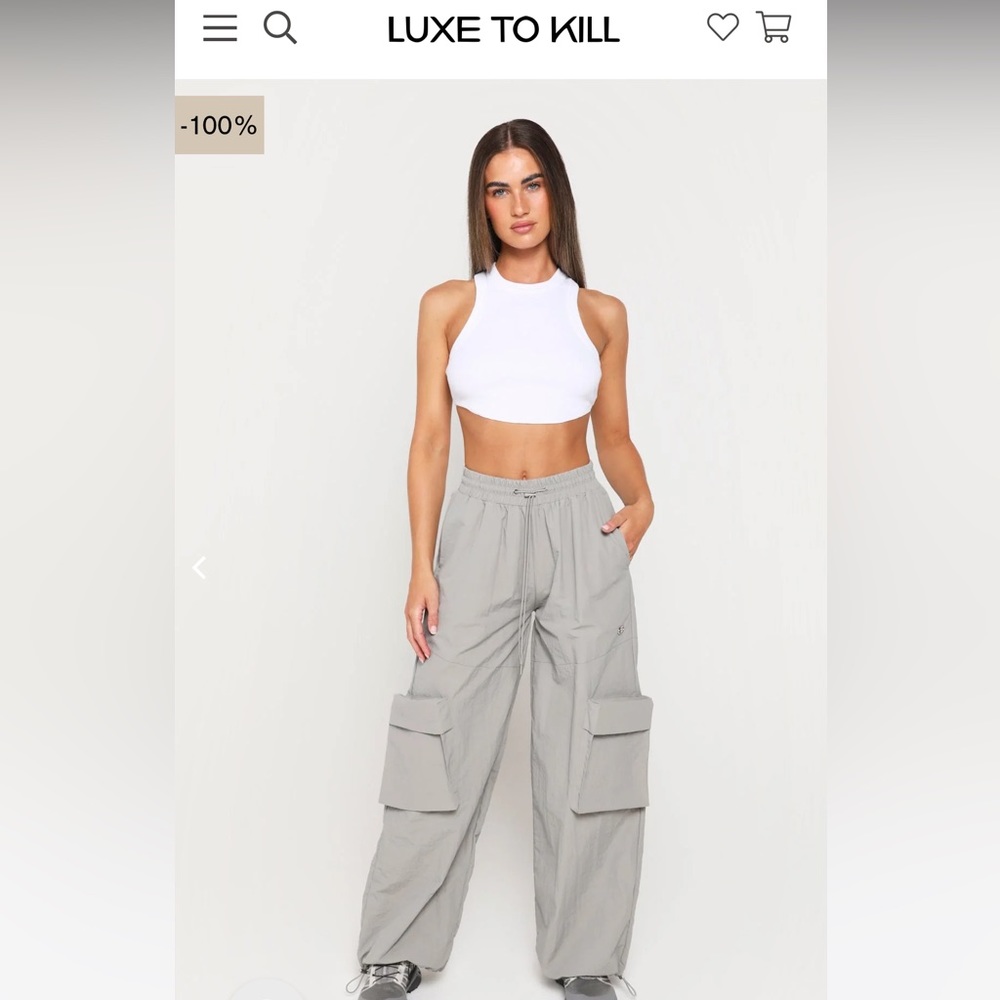 LUXE TO KILL NEVER WORN WITH TAGS TRACK PANTS